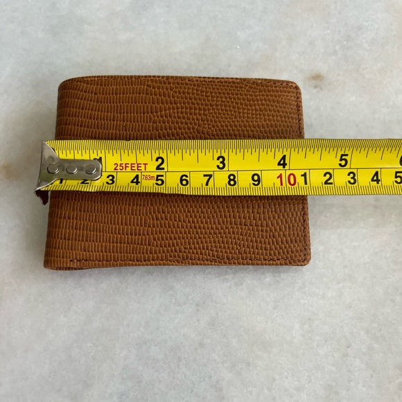 Brown Leather Wallet - Genuine Leather Caramel Brown Leather Wallet - Picture 5 of 7